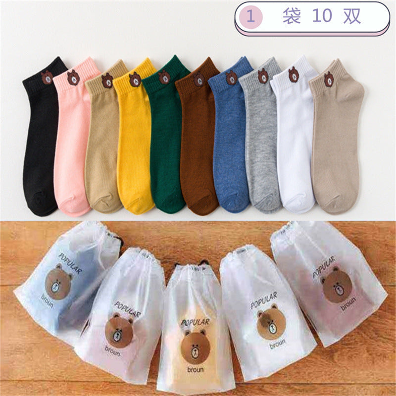 Men's Socks Women's Socks Socks Wholesale Summer Thin Breathable Socks Men's Boat Socks Like Deodorant