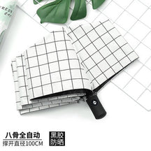 UV vinyl sun umbrella sunscreen sunshade umbrella UV protection women's three folding advertising umbrella wholesale custom logo