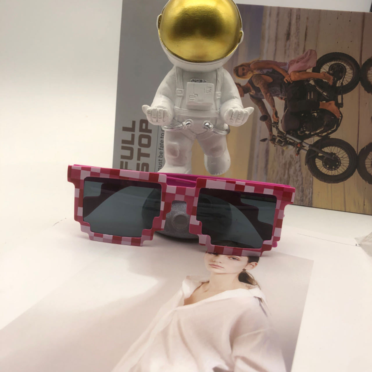 New Mosaic Glasses, Two-dimensional Sunglasses, My World Personalized Pixel Sunglasses Wholesale