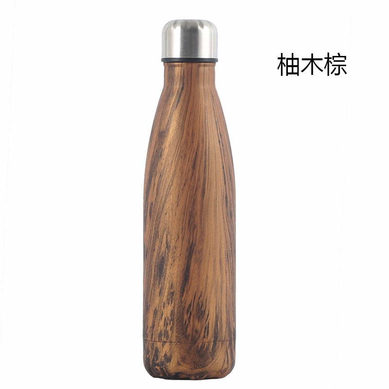Source Factory Cross-border Exclusive Supply of Amazon 304 Stainless Steel Sports Kettle Gift Cup Coke Bottle Thermos Cup