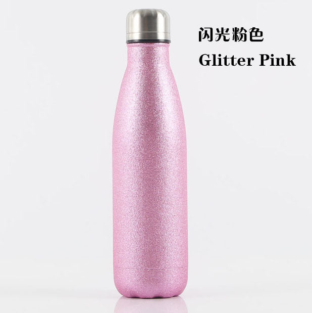 Source Factory Cross-border Exclusive Supply of Amazon 304 Stainless Steel Sports Kettle Gift Cup Coke Bottle Thermos Cup