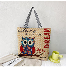 Foreign Trade Ethnic Style Retro Portable Canvas Bag Large Embroidery Shopping Fashion Shoulder Women's Bag New Matai Tote Bag