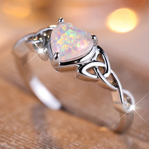 Ring Popular Hot Selling European and American Rings Female Opal Ring Wholesale