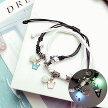 European and American Cross-border Popular Luminous Bracelet Female Student Two Girlfriends Friendship Korean Version Fashion Luminous Bracelet Couple