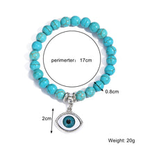 Special Foreign Trade Europe and The United States Popular Beaded Bracelet Women's Set Bohemian Ethnic Style Turquoise Bracelet