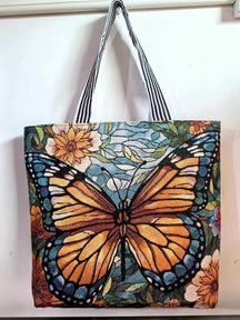 New Gold Silk Single-sided Cloth Bag Foreign Trade Fashion Shoulder Women's Bag Cute Shopping Bag Cross-border Supply Literary Canvas Bag