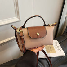 Popular Bag Women 2025 Spring and Summer New High-end Nylon Dumpling Bag Versatile Messenger Canvas Handbag