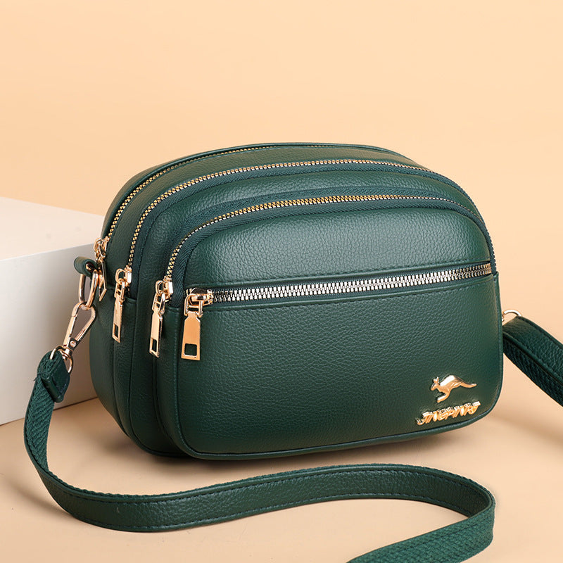 Foreign Trade Women's Bags New Multi-layer Versatile Single Shoulder Messenger Bags Women's Multi-pocket Mother Wallet Wholesale