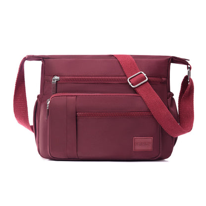Casual Nylon Cloth Women's Bag Versatile Messenger Bag Fashionable Commuter New Simple and Lightweight Large-capacity Women's Shoulder Bag
