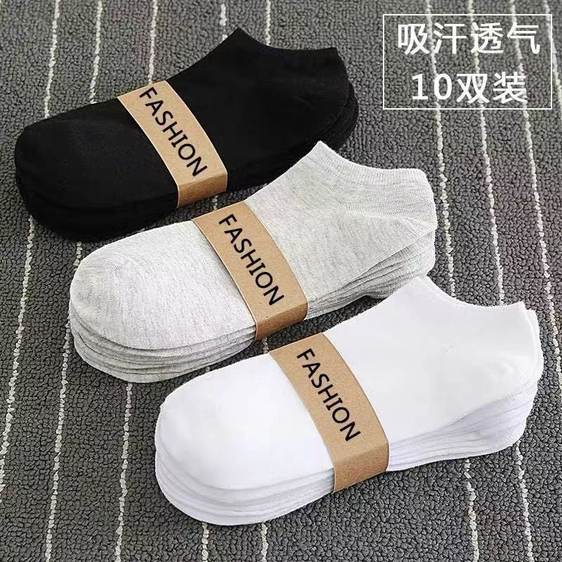 Men's Socks Women's Socks Socks Wholesale Summer Thin Breathable Socks Men's Boat Socks Like Deodorant