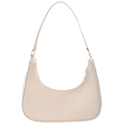 Nylon Messenger Bag Women's New Trendy Dumpling Bag Lightweight Small Satchel Underarm Bag Solid Color Shoulder Women's Bag