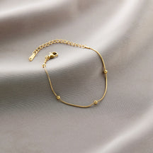 Warm Jian Does Not Fade Cross-border Hot-selling Titanium Steel Bracelet Women's Five-leaf Clover with Diamonds Ins Wind Personality 18K Vacuum Plating