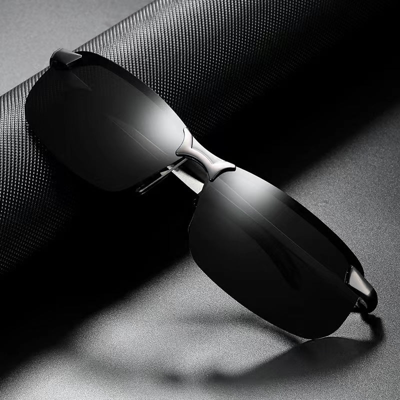 New 3043 Men's Polarized Color-changing Sunglasses, Driving Fishing Outdoor Color-changing Sunglasses, Day and Night Sunglasses