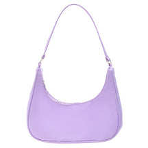 Nylon Messenger Bag Women's New Trendy Dumpling Bag Lightweight Small Satchel Underarm Bag Solid Color Shoulder Women's Bag