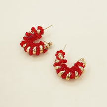 XP17 Exquisite Super Flash Mesh Yarn Zircon Earrings Women's Ins Trendy Light Luxury Niche High-end Design Pendant Stud Earrings