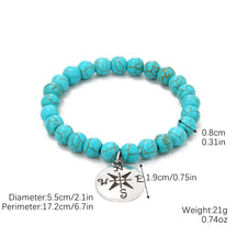 Special Foreign Trade Europe and The United States Popular Beaded Bracelet Women's Set Bohemian Ethnic Style Turquoise Bracelet