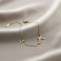 Warm Jian Does Not Fade Cross-border Hot-selling Titanium Steel Bracelet Women's Five-leaf Clover with Diamonds Ins Wind Personality 18K Vacuum Plating