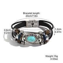 Special Foreign Trade Europe and The United States Popular Beaded Bracelet Women's Set Bohemian Ethnic Style Turquoise Bracelet