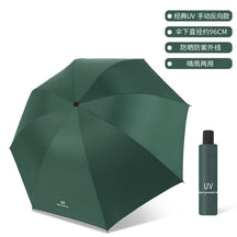UV vinyl sun umbrella sunscreen sunshade umbrella UV protection women's three folding advertising umbrella wholesale custom logo