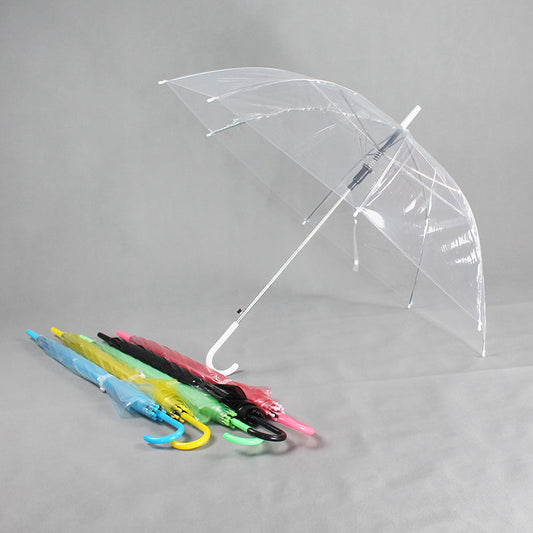 Transparent Umbrellas Wholesale Long-handled Umbrellas Internet Celebrities Automatic Umbrellas Advertising Umbrellas Can Be Ordered in Batches At Low Prices