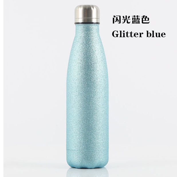 Source Factory Cross-border Exclusive Supply of Amazon 304 Stainless Steel Sports Kettle Gift Cup Coke Bottle Thermos Cup