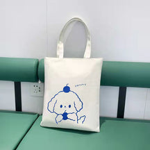 Canvas Bag Female Student Korean Version Large Capacity Simple Shoulder Bag Handbag To Picture Wholesale