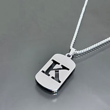 Hot-selling High-end Hollow Letter Titanium Steel Necklace Men's and Women's Clothing Stainless Steel Accessories Niche Jewelry Wholesale