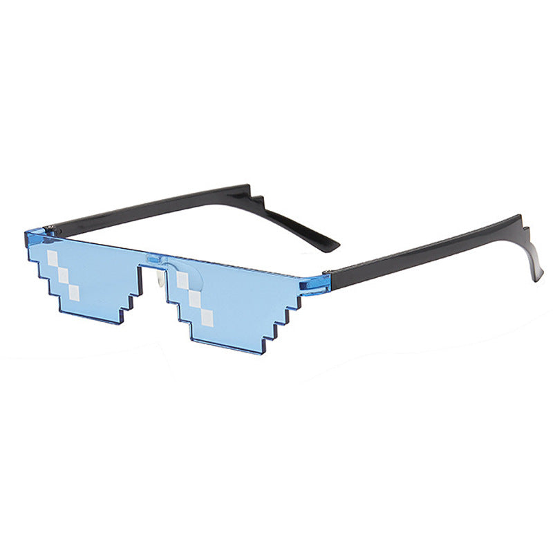 New Mosaic Glasses, Two-dimensional Sunglasses, My World Personalized Pixel Sunglasses Wholesale