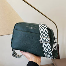 Foreign Trade Cross-border New Women's Bags Women's Wide Shoulder Straps Fashionable and Simple Commuting Casual Shoulder Messenger Bag Small Square Bag