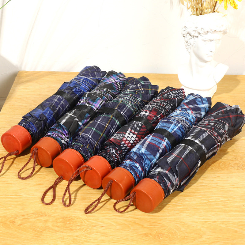 Cross-border Hand-opened Folding Rainbow Umbrella Wholesale Stall Umbrella Men and Women Promotional Umbrella Umbrella Custom Logo Advertising Umbrella