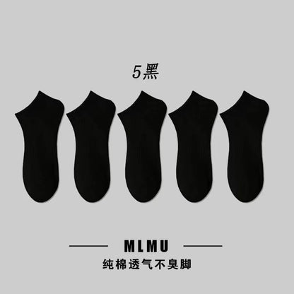 Men's Socks Women's Socks Socks Wholesale Summer Thin Breathable Socks Men's Boat Socks Like Deodorant