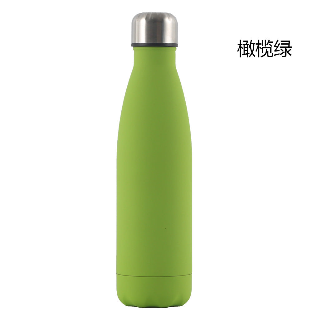 Source Factory Cross-border Exclusive Supply of Amazon 304 Stainless Steel Sports Kettle Gift Cup Coke Bottle Thermos Cup