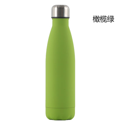 Source Factory Cross-border Exclusive Supply of Amazon 304 Stainless Steel Sports Kettle Gift Cup Coke Bottle Thermos Cup