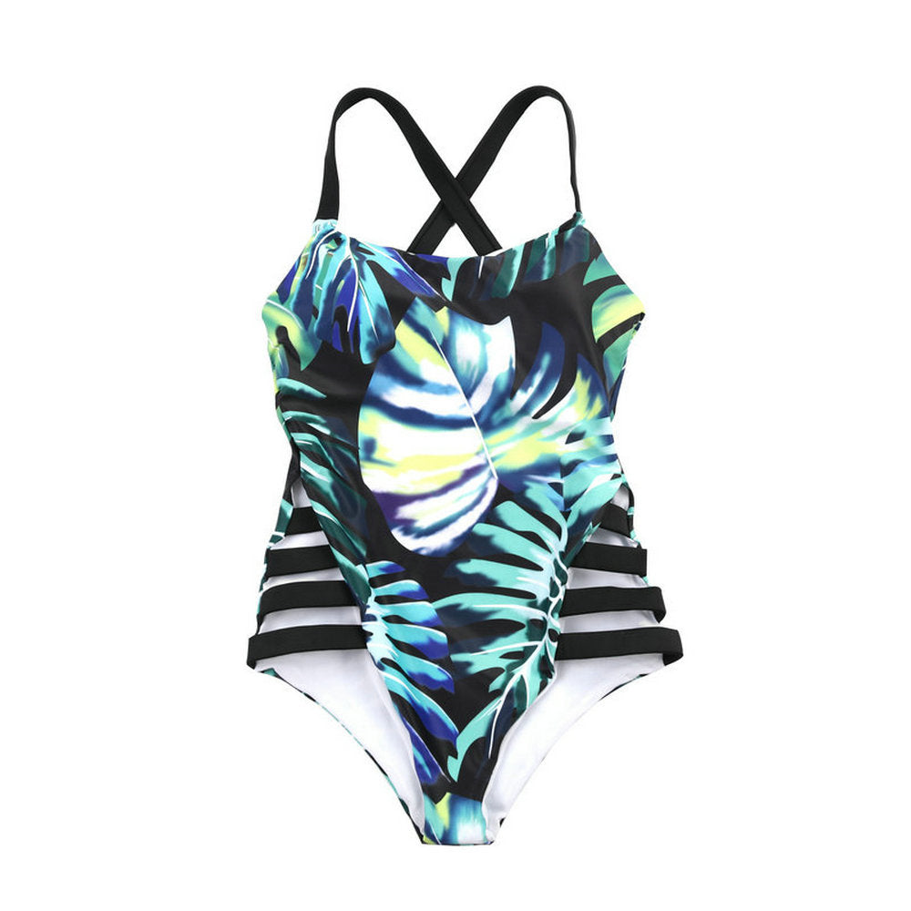 Foreign Trade New Swimsuit Women's European and American Sexy Bikini Bikini One-piece Swimsuit Factory Spot Wholesale