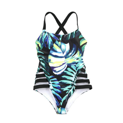Foreign Trade New Swimsuit Women's European and American Sexy Bikini Bikini One-piece Swimsuit Factory Spot Wholesale