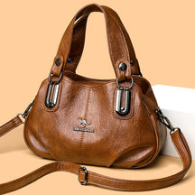 Hot-selling Handbag Large-capacity European and American Style Middle-aged Mother Bag Multi-compartment Shoulder Messenger Bag Cross-border Wholesale