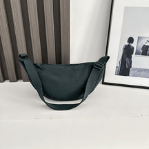 Shoulder Bag Japanese Bag Autumn Women's 2025 New Messenger Bag Versatile Underarm Bag Moon Tooth Bag Fashion Dumpling Bag