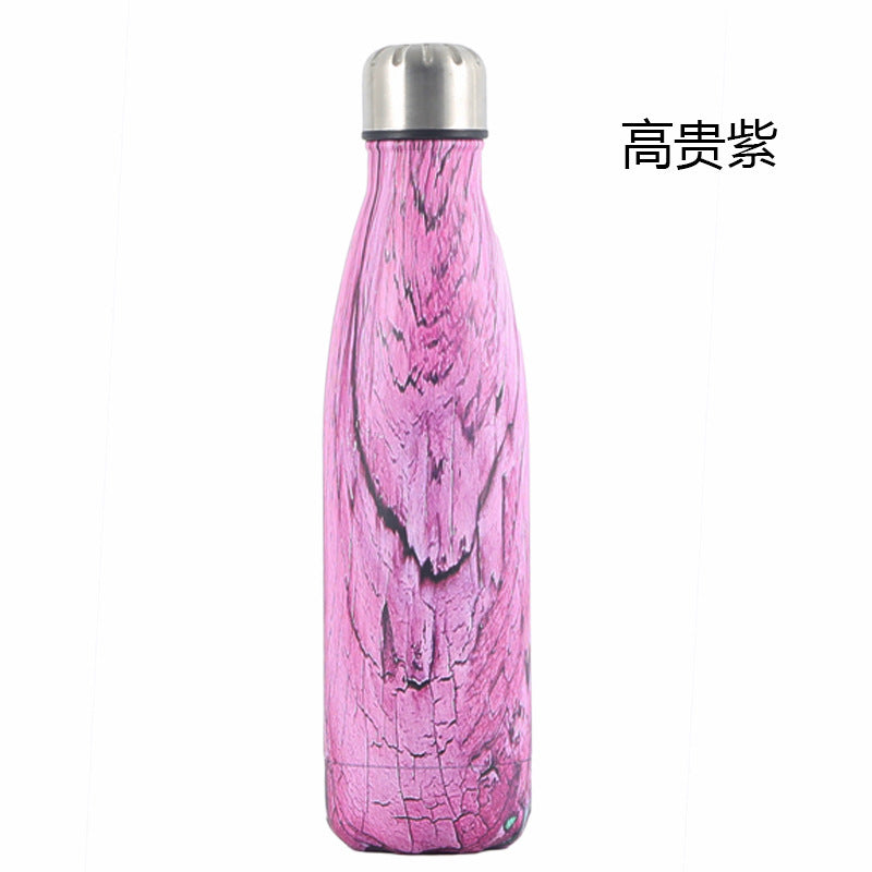 Source Factory Cross-border Exclusive Supply of Amazon 304 Stainless Steel Sports Kettle Gift Cup Coke Bottle Thermos Cup