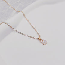 Foreign Trade Hot-selling Ins Wind Simple Alloy, English Letter Necklace Pendant Round Item Pendant 26 Letter Necklace