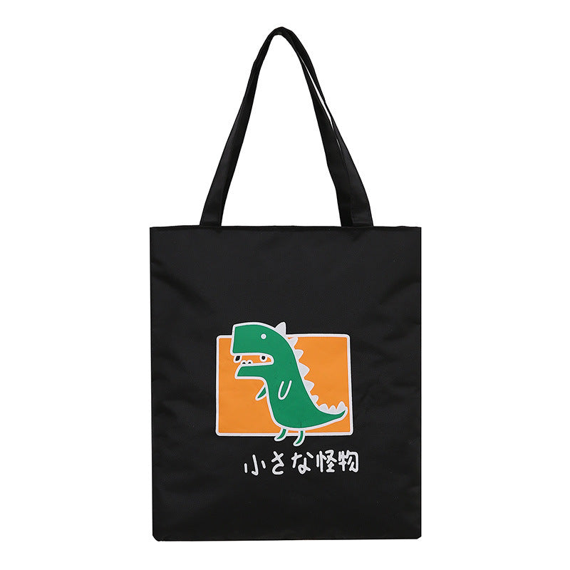Canvas Bag Female Student Korean Version Large Capacity Simple Shoulder Bag Handbag To Picture Wholesale