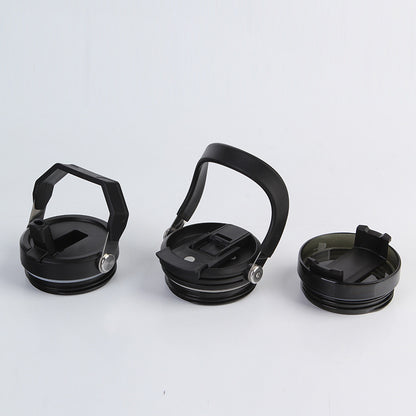 Car Cup 30oz Bingba Cup 304 Stainless Steel Thermos Cup Double Drinking Straw Cup Car Thermal Insulation Cold Cup