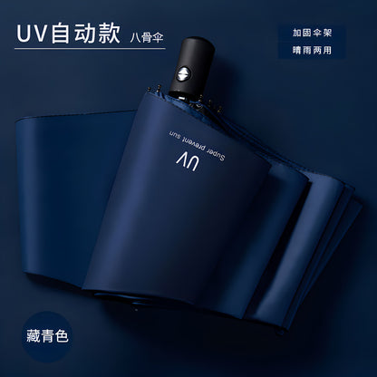 Umbrella Parasol Automatic Umbrella Sunscreen Umbrella Uv Rain Umbrella Wholesale Folding Umbrella Wholesale Can Be Customized Logo