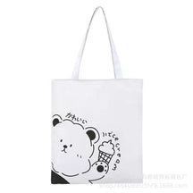 Canvas Bag Female Student Korean Version Large Capacity Simple Shoulder Bag Handbag To Picture Wholesale