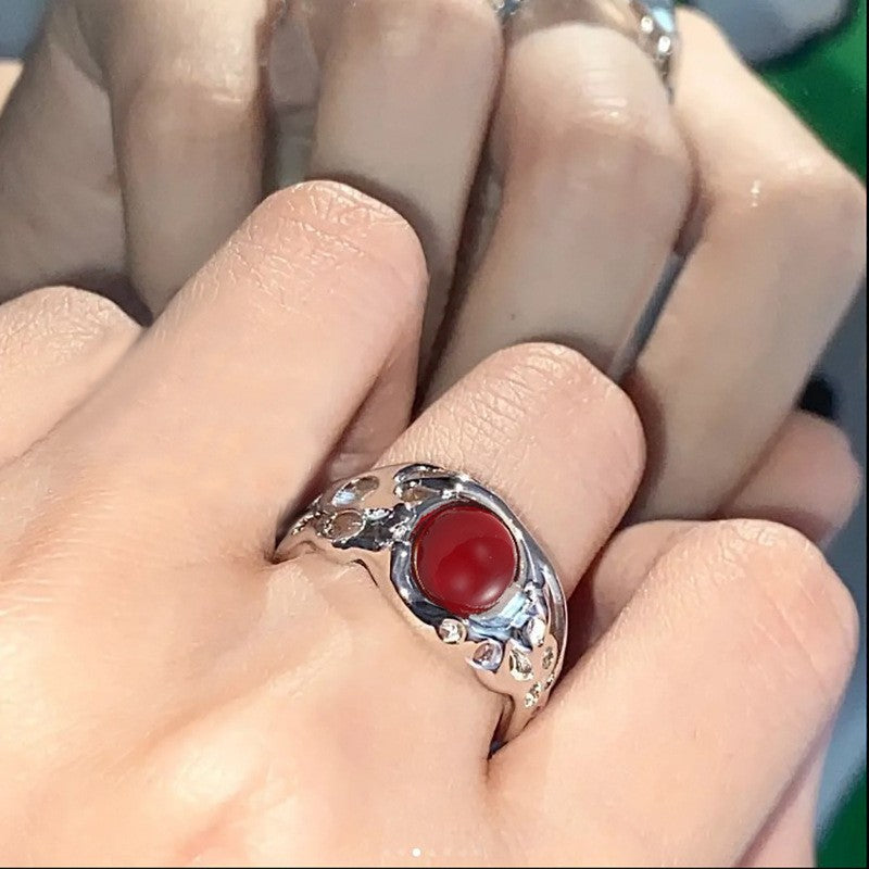 Hot-selling Micro-inlaid Zircon Wrapped Snake Ring Women's Niche Design Sense Fashion Personality Index Finger Ring