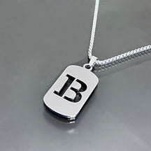 Hot-selling High-end Hollow Letter Titanium Steel Necklace Men's and Women's Clothing Stainless Steel Accessories Niche Jewelry Wholesale