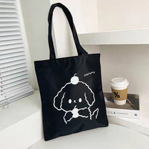 Canvas Bag Female Student Korean Version Large Capacity Simple Shoulder Bag Handbag To Picture Wholesale