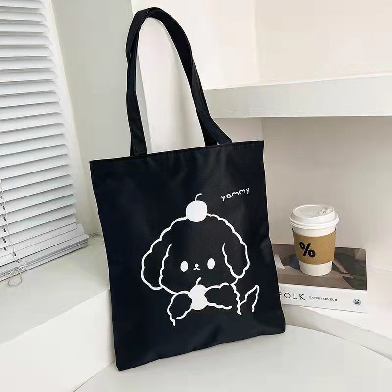 Canvas Bag Female Student Korean Version Large Capacity Simple Shoulder Bag Handbag To Picture Wholesale