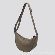 Shoulder Bag Japanese Bag Autumn Women's 2025 New Messenger Bag Versatile Underarm Bag Moon Tooth Bag Fashion Dumpling Bag