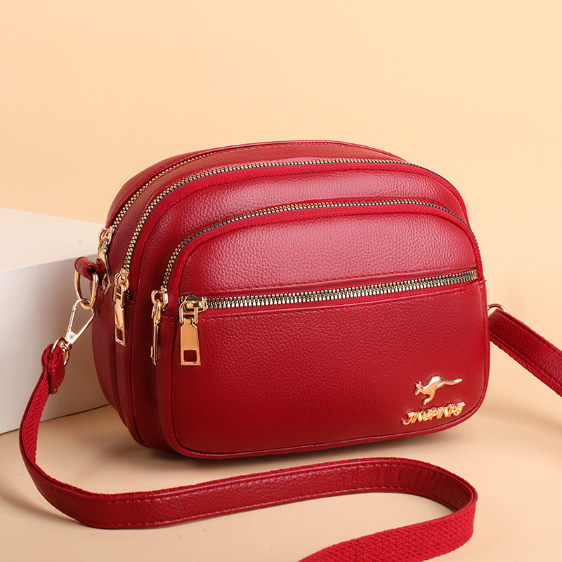 Foreign Trade Women's Bags New Multi-layer Versatile Single Shoulder Messenger Bags Women's Multi-pocket Mother Wallet Wholesale