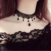 Popular Lace Jewelry, Big-name European and American Hot-selling Lace Necklace, Versatile Neck Chain
